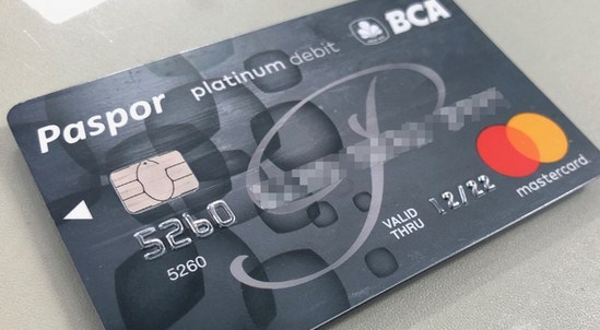 Kartu ATM BCA Platinum