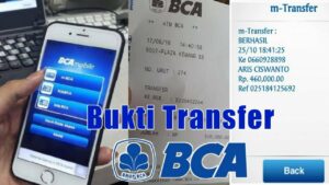 gambar bukti transfer BCA