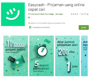 gambar aplikasi pinjaman online easycash